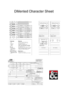 Character Sheet - DMented