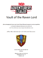 CCC-SVH-01-03 Vault of the Raven Lord