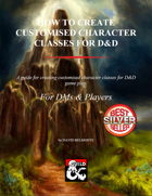 How to Create Customised Character Classes for D&D