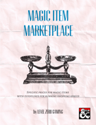 Magic Item Market - Definitive Prices for Magic Items