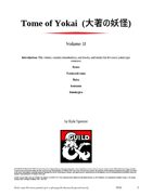 Tome of Yokai (II)