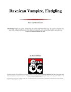 Ravnican Vampire, Fledgling (Player Race and Racial Feats)