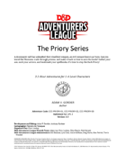 CCC Priory Series (PRIORY-01/02/03)