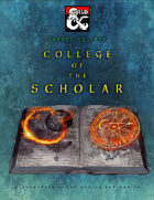 Bardic College: College of the Scholar