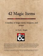 42 Magic Items