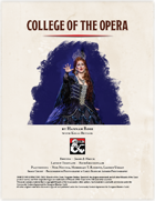 College of the Opera