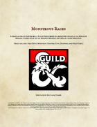 Monstrous Races