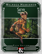{WH} Satyrs! A character race of revelry, wine, and song.
