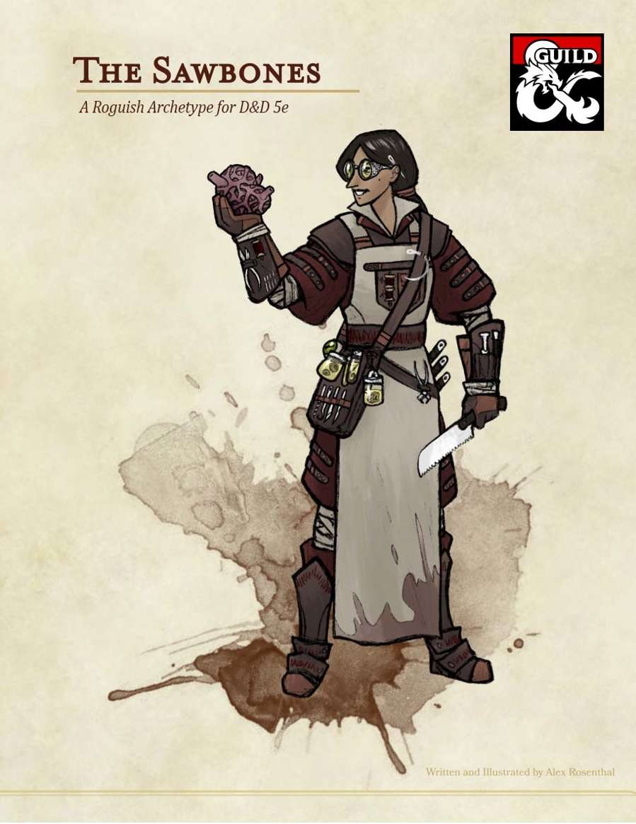 The Sawbones A Medical Roguish Archetype Dungeon Masters Guild