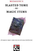 Nezaguul's Blasted Tome of Magic Items