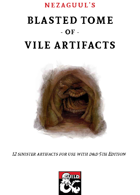 Nezaguul's Blasted Tome of Vile Artifacts