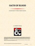 Oath of Blood - Paladin Oath