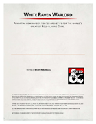 Fighter Archetype - White Raven Warlord