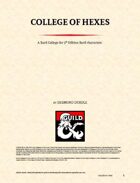 The College of Hexes - Bard College