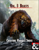 Creature Harvest Index - Beasts