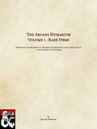 The Arcane Humarium: Volume 1