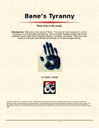 Bane's Tyranny