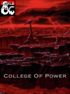 Bard College Of Power (5e)