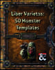 Liber Varietas: 50 Monster Templates