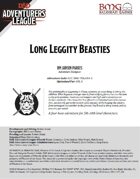 CCC-BMG-44 PHLAN 4-2 Long Leggity Beasties