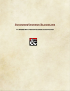 Sorcerer Subclass-Succubus/Incubus Bloodline