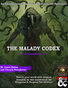 The Malady Codex I: The Guide to Diseases (Fantasy Grounds)
