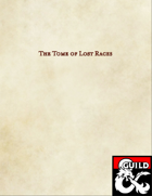 Tome of Lost Races