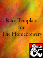 Race Template for Homebrewery