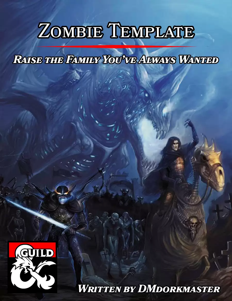 Template for Creating Zombies - Dungeon Masters Guild | DriveThruRPG