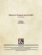 Fertility Domain (Cleric Domain)