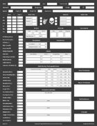 Dungeons & Dragons 5th Edition Advanced Character Record Sheet