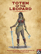 Totem of the Leopard - New Option for Path of the Totem Warrior Barbarians