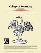 College of Swansong - Bard College Option