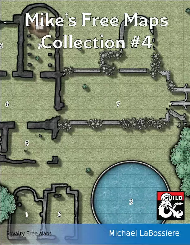 Dm Guide Map Mike's Free Maps Collection #4 - Dungeon Masters Guild | DriveThruRPG