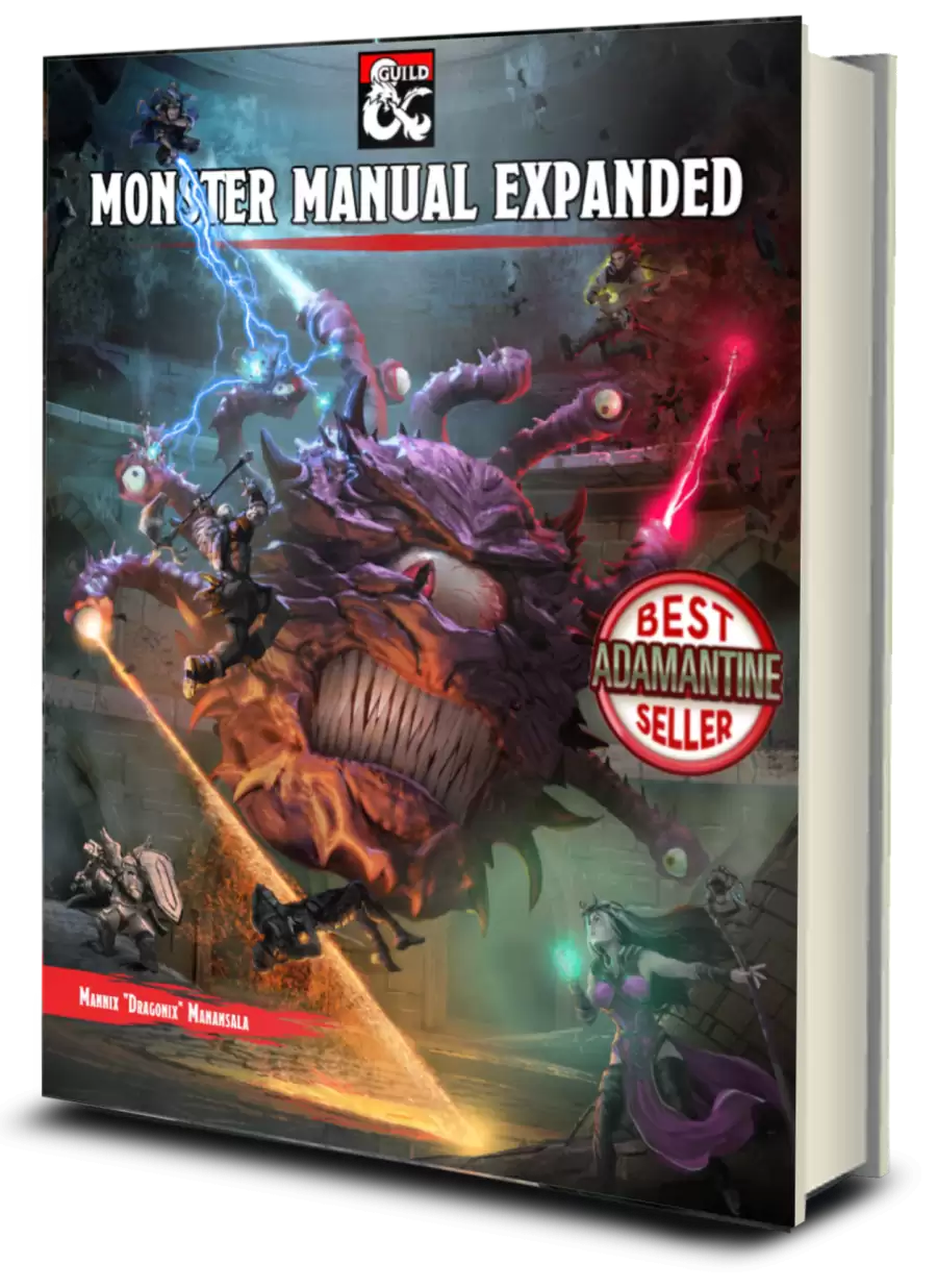 Monster Manual Expanded (5E) - Dungeon Masters Guild