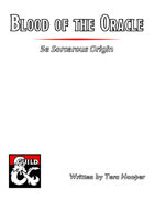 Blood of the Oracle: Sorcerer Origin