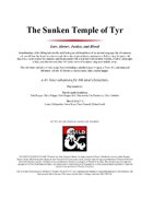 The Sunken Temple of Tyr