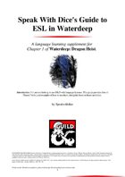 Guide to ESL in Waterdeep