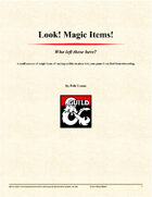 Look! Magic Items!