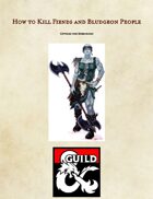 How to Kill Fiends and Bludgeon People - A Book of Barbarian Options