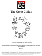 TGA-GMG-02 The Great Guilds