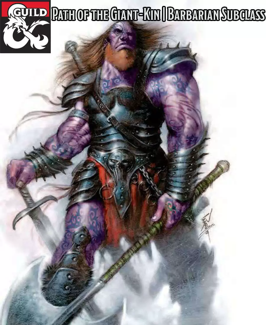 Path Of The Giant Kin Barbarian Subclass Dungeon Masters Guild Path of the giant kin barbarian subclass dungeon masters guild