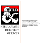 Nebularian's Discovery of Races
