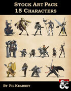 Stock Art Pack 15 Characters