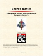 Secret Tactics for Dungeon Master's