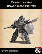 Character Art Dwarf Male Fighter
