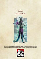 5th Edition Cleric Subclass: Sea Domain