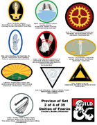 art 007 - Symbols for Deities of Faerun : 10 deity icons