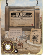 Notice Board: 50 Quest Seeds for Towns and Cities (Fantasy Grounds)