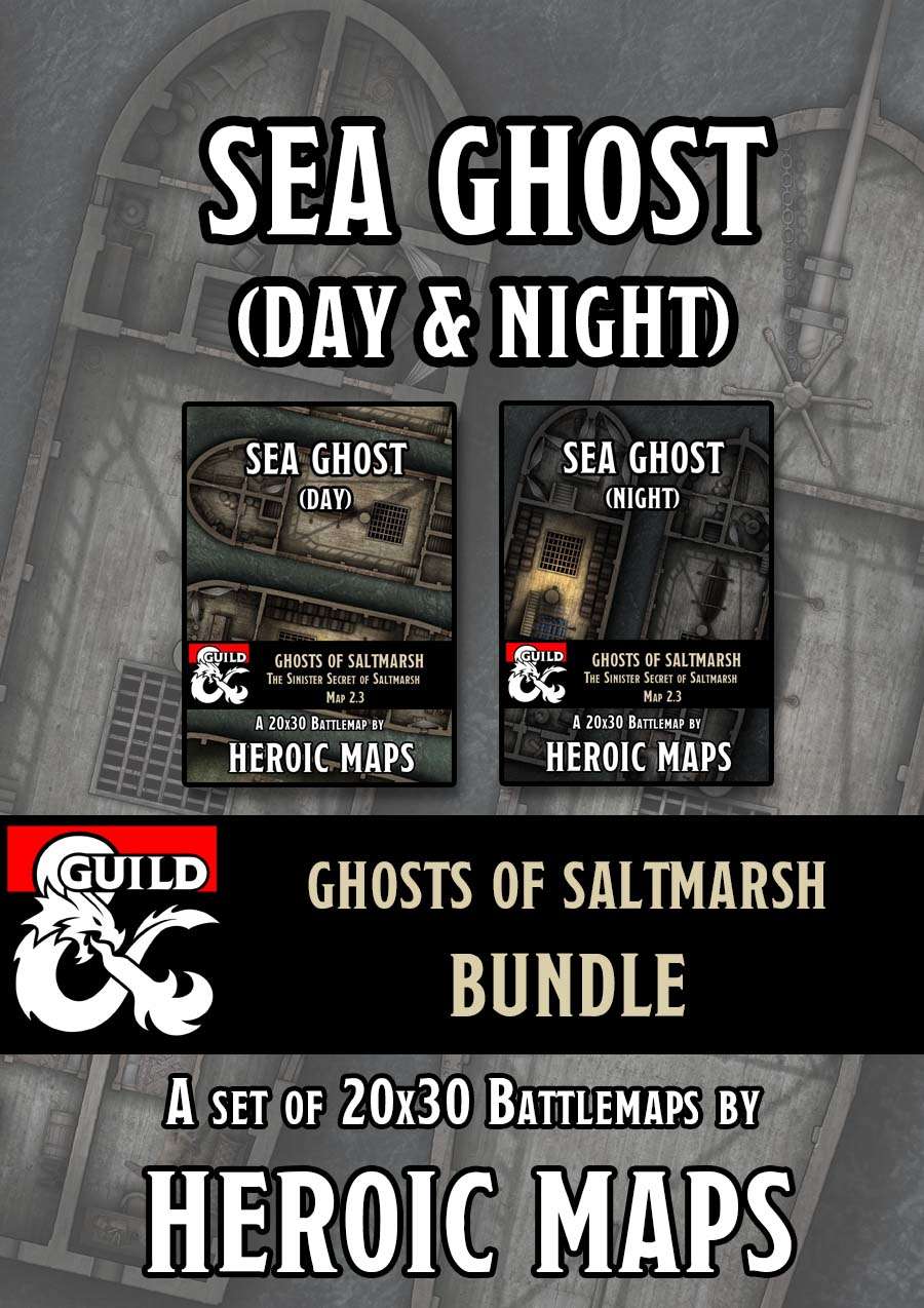 Ghosts of Saltmarsh: Sea Ghost Day & Night [BUNDLE] - Dungeon Masters ...